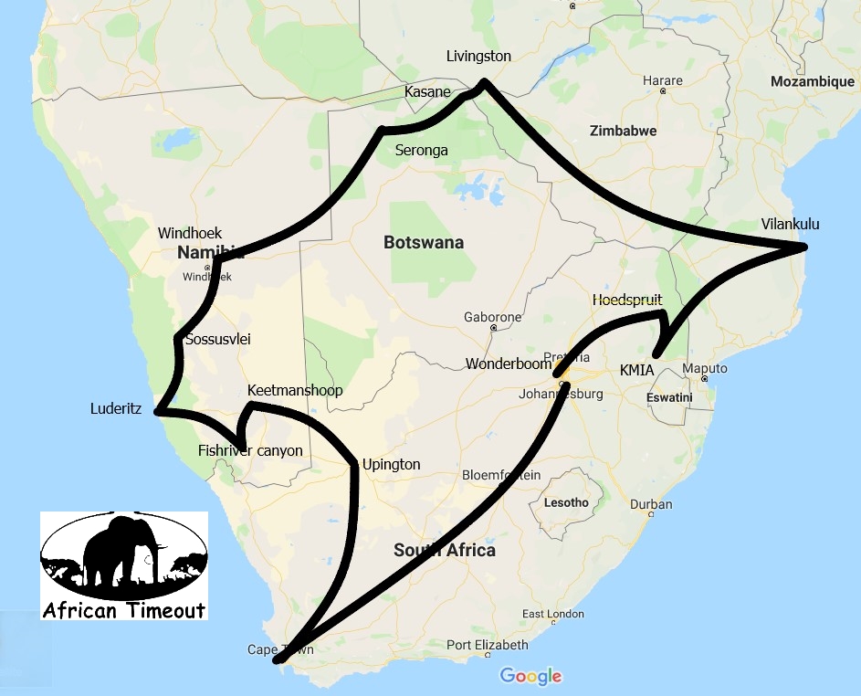 African Timeout Flight plan