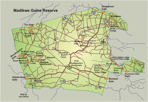 Madikwe map