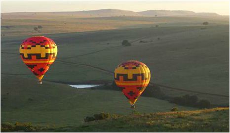 Hot air balooning