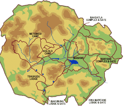 Pilanesberg Map