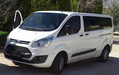 Our Ford Tourneo, a 7-seater touring vehicle