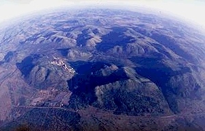 Pilanesberg volcanic landscape
